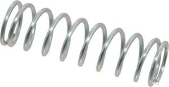 Value Collection - 0.6" OD, 0.062" Wire, 2" Free Length, Music Wire Compression Stock Springs Spring - 14.84 Lb Spring Rating - Industrial Tool & Supply