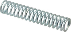 Value Collection - 0.6" OD, 0.072" Wire, 3" Free Length, Music Wire Compression Stock Springs Spring - 17.04 Lb Spring Rating - Industrial Tool & Supply