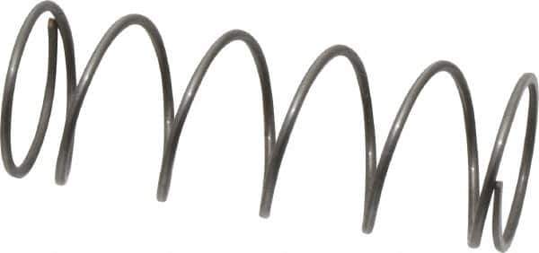 Value Collection - 0.72" OD, 0.047" Wire, 2" Free Length, Music Wire Compression Stock Springs Spring - 4.54 Lb Spring Rating - Industrial Tool & Supply