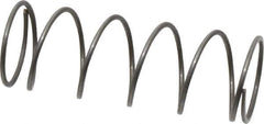 Value Collection - 0.72" OD, 0.047" Wire, 2" Free Length, Music Wire Compression Stock Springs Spring - 4.54 Lb Spring Rating - Industrial Tool & Supply