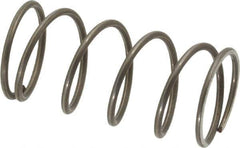 Value Collection - 0.72" OD, 0.054" Wire, 1-1/2" Free Length, Music Wire Compression Stock Springs Spring - 9.69 Lb Spring Rating - Industrial Tool & Supply