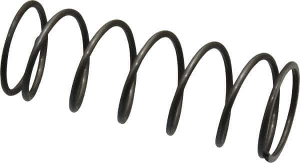 Value Collection - 0.72" OD, 0.054" Wire, 2" Free Length, Music Wire Compression Stock Springs Spring - 7.13 Lb Spring Rating - Industrial Tool & Supply