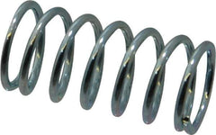 Value Collection - 0.72" OD, 0.072" Wire, 1-1/2" Free Length, Music Wire Compression Stock Springs Spring - 25.98 Lb Spring Rating - Industrial Tool & Supply