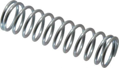 Value Collection - 0.72" OD, 0.072" Wire, 2-1/2" Free Length, Music Wire Compression Stock Springs Spring - 14.95 Lb Spring Rating - Industrial Tool & Supply