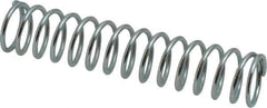 Value Collection - 0.72" OD, 0.072" Wire, 3-1/2" Free Length, Music Wire Compression Stock Springs Spring - 10.49 Lb Spring Rating - Industrial Tool & Supply