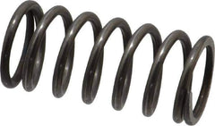 Value Collection - 0.72" OD, 0.08" Wire, 1-1/2" Free Length, Music Wire Compression Stock Springs Spring - 38.45 Lb Spring Rating - Industrial Tool & Supply