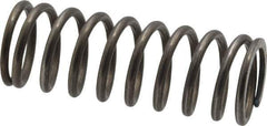 Value Collection - 0.72" OD, 0.08" Wire, 2" Free Length, Music Wire Compression Stock Springs Spring - 28 Lb Spring Rating - Industrial Tool & Supply
