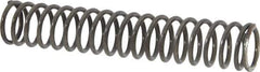 Value Collection - 0.72" OD, 0.08" Wire, 4" Free Length, Music Wire Compression Stock Springs Spring - 13.42 Lb Spring Rating - Industrial Tool & Supply