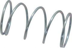 Value Collection - 0.85" OD, 0.054" Wire, 1-1/2" Free Length, Music Wire Compression Stock Springs Spring - 7.83 Lb Spring Rating - Industrial Tool & Supply