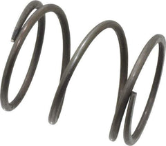 Value Collection - 0.85" OD, 0.062" Wire, 1" Free Length, Music Wire Compression Stock Springs Spring - 19.1 Lb Spring Rating - Industrial Tool & Supply