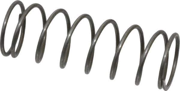 Value Collection - 0.85" OD, 0.062" Wire, 2-1/2" Free Length, Music Wire Compression Stock Springs Spring - 7.04 Lb Spring Rating - Industrial Tool & Supply