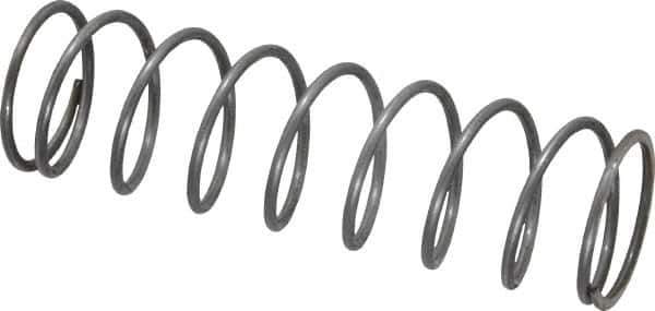 Value Collection - 0.85" OD, 0.062" Wire, 3" Free Length, Music Wire Compression Stock Springs Spring - 5.81 Lb Spring Rating - Industrial Tool & Supply