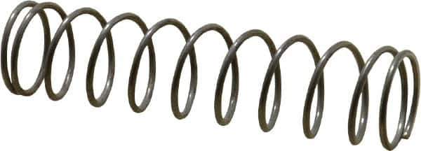 Value Collection - 0.85" OD, 0.062" Wire, 3-1/2" Free Length, Music Wire Compression Stock Springs Spring - 4.95 Lb Spring Rating - Industrial Tool & Supply