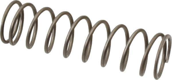 Value Collection - 0.85" OD, 0.072" Wire, 3" Free Length, Music Wire Compression Stock Springs Spring - 9.56 Lb Spring Rating - Industrial Tool & Supply