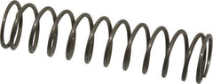 Value Collection - 0.85" OD, 0.072" Wire, 3-1/2" Free Length, Music Wire Compression Stock Springs Spring - 8.14 Lb Spring Rating - Industrial Tool & Supply