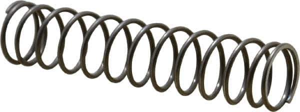 Value Collection - 0.85" OD, 0.072" Wire, 4" Free Length, Music Wire Compression Stock Springs Spring - 7.08 Lb Spring Rating - Industrial Tool & Supply
