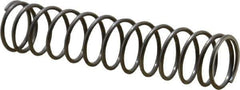 Value Collection - 0.85" OD, 0.072" Wire, 4" Free Length, Music Wire Compression Stock Springs Spring - 7.08 Lb Spring Rating - Industrial Tool & Supply