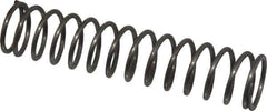 Value Collection - 0.85" OD, 0.08" Wire, 4" Free Length, Music Wire Compression Stock Springs Spring - 10.11 Lb Spring Rating - Industrial Tool & Supply