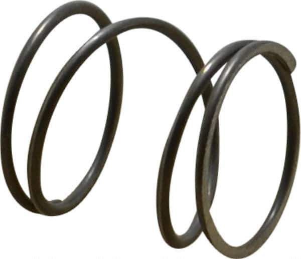 Value Collection - 0.975" OD, 0.062" Wire, 1" Free Length, Music Wire Compression Stock Springs Spring - 15.94 Lb Spring Rating - Industrial Tool & Supply