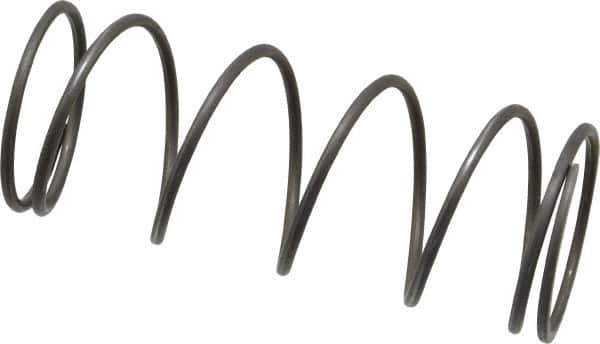 Value Collection - 0.975" OD, 0.062" Wire, 2-1/2" Free Length, Music Wire Compression Stock Springs Spring - 5.88 Lb Spring Rating - Industrial Tool & Supply