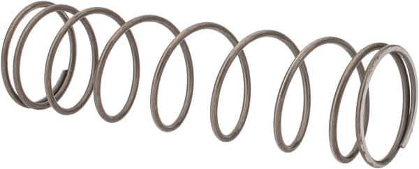 Value Collection - 0.975" OD, 0.062" Wire, 3-1/2" Free Length, Music Wire Compression Stock Springs Spring - 4.13 Lb Spring Rating - Industrial Tool & Supply