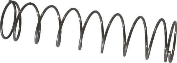 Value Collection - 0.975" OD, 0.062" Wire, 4" Free Length, Music Wire Compression Stock Springs Spring - 3.6 Lb Spring Rating - Industrial Tool & Supply