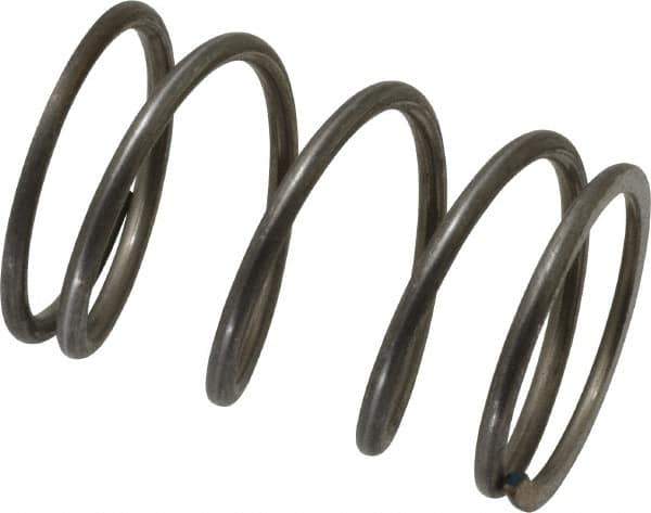 Value Collection - 0.975" OD, 0.08" Wire, 1-1/2" Free Length, Music Wire Compression Stock Springs Spring - 23.69 Lb Spring Rating - Industrial Tool & Supply