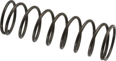 Value Collection - 0.975" OD, 0.08" Wire, 3" Free Length, Music Wire Compression Stock Springs Spring - 11.18 Lb Spring Rating - Industrial Tool & Supply