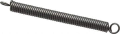 Made in USA - 1/8" OD, 4.76 Lb Max Load, 2.05" Max Ext Len, 0.023" Wire Diam Spring - 7.1 Lb/In Rating, 0.92 Lb Init Tension, 1-1/2" Free Length - Industrial Tool & Supply