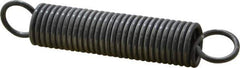 Made in USA - 5/8" OD, 33.56 Lb Max Load, 5.48" Max Ext Len, 0.08" Wire Diam Spring - 13.4 Lb/In Rating, 7 Lb Init Tension, 3-1/2" Free Length - Industrial Tool & Supply