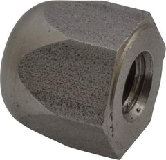 Morton Machine Works - 3/8-16" UNC, 3/4" Width Across Flats, Uncoated, Stainless Steel Acorn Nut - 3/4" Overall Height, Grade 303, TCMAI - Industrial Tool & Supply