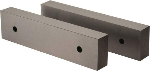 Value Collection - 12" Long x 3" High x 1-1/2" Thick, Steel Parallel - Sold as Matched Pair - Industrial Tool & Supply