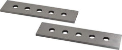 Value Collection - 6" Long x 1-1/2" High x 3/16" Thick, Tool Steel Two Face Parallel - 0.0003" Parallelism, Sold as Individual - Industrial Tool & Supply