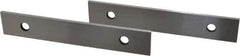 Value Collection - 6" Long x 1" High x 1/8" Thick, Tool Steel Parallel - 0.0002" Parallelism, Sold as Matched Pair - Industrial Tool & Supply