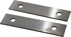 Value Collection - 6" Long x 1-3/8" High x 1/8" Thick, Tool Steel Parallel - 0.0002" Parallelism, Sold as Matched Pair - Industrial Tool & Supply