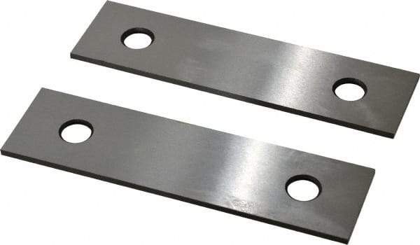 Value Collection - 6" Long x 1-5/8" High x 1/8" Thick, Tool Steel Parallel - 0.0002" Parallelism, Sold as Matched Pair - Industrial Tool & Supply