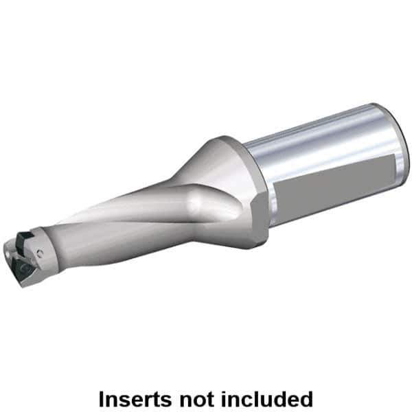 Kennametal - 120mm Max Drill Depth, 2.5xD, 60mm Diam, Indexable Insert Drill - 2 Inserts, 50mm Shank Diam, Whistle Notch Shank - Industrial Tool & Supply