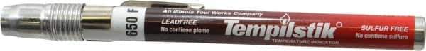 Tempil - 650°F Tempilstik Temp Indicating Marker - 343°C - Industrial Tool & Supply