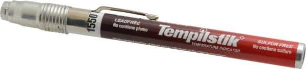 Tempil - 1,550°F Tempilstik Temp Indicating Marker - 843°C - Industrial Tool & Supply