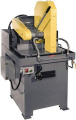 Kalamazoo - 20" Blade Diam, 1" Arbor Hole, Straight Chop & Cutoff Saw - 1,950 RPM, 15 hp, 220/440 Volts, 3 Phase - Industrial Tool & Supply