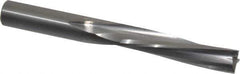 Onsrud - 1/2" Cutting Diam x 2-1/8" Length of Cut, 3 Flute, Downcut Spiral Router Bit - Uncoated, Right Hand Cut, Solid Carbide, 4-1/2" OAL x 1/2" Shank Diam, Three Edge, 10° Helix Angle - Industrial Tool & Supply