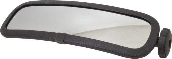 Made in USA - Indoor & Outdoor Convex Safety, Traffic & Inspection Mirrors - Glass Lens, 4" High - Industrial Tool & Supply