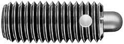 TE-CO - Threaded Spring Plungers Thread Size: 6-32 Thread Length (Inch): 3/8 - Industrial Tool & Supply