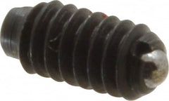TE-CO - 5-40, 0.062" Ball Diam, 1/4" Body Length, 0.02" Max Ball Reach, Threaded Ball Plunger - Industrial Tool & Supply