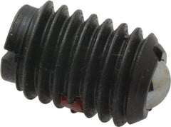 TE-CO - 1/2-13, 0.281" Ball Diam, 3/4" Body Length, 0.072" Max Ball Reach, Threaded Ball Plunger - Industrial Tool & Supply