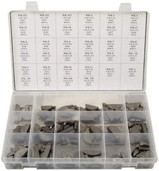 Made in USA - Key & Keyway Assortments Type: Woodruff Keys Number of Pieces: 350 - Industrial Tool & Supply