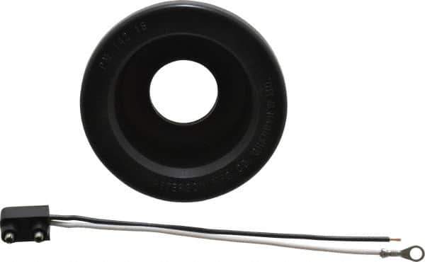 Peterson - 3-1/2" Diam, Black Lens & Reflector - Rubber - Industrial Tool & Supply