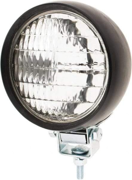 Peterson - 4-3/4" Diam, Clear Lens & Reflector - Rubber, 12 Volt - Industrial Tool & Supply
