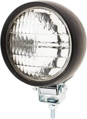 Peterson - 4-3/4" Diam, Clear Lens & Reflector - Rubber, 12 Volt - Industrial Tool & Supply