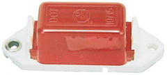 Peterson - 2-3/4" Long x 1" Wide, Amber Lens & Reflector - Plastic, 12 Volt - Industrial Tool & Supply